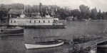 Image of Essex, NY from vintage Essex-Charlotte ferry brochure
