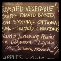 Roasted Vegetable Soup, Essex Ice Cream Cafe, Essex, NY
