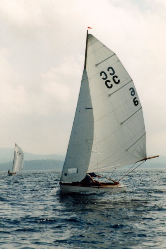 Valcour III which was the long term champion of the SRYC fleet (Credit: Ben Brewster)