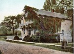Noble Library, Essex, NY (Postcard)