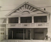 Essex Fire House Essex, NY (Image Credit: Allan Seymour Everest. Our North Country Heritage: Architecture Worth Saving in Clinton and Essex Counties. 135)