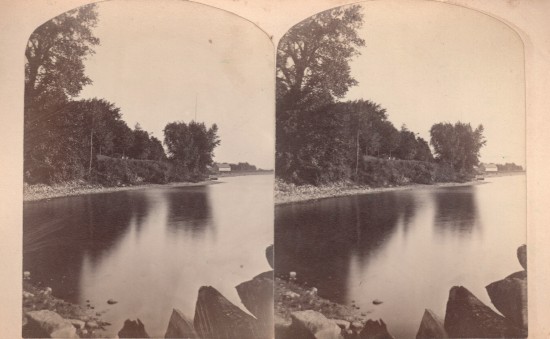 stereoview of an Essex bay