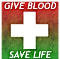 Give blood. Save life.