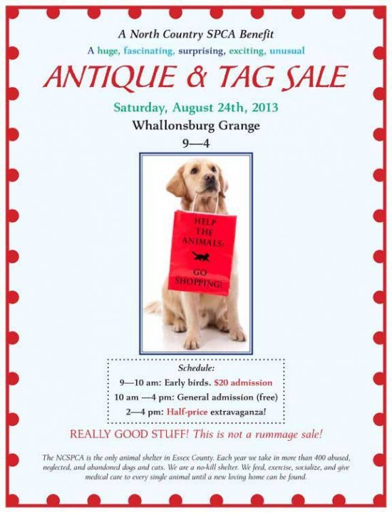 NCSPCA Antique and Tag Sale