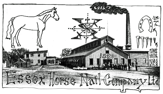Doodlebomb photo: Essex Horse Nail Factory
