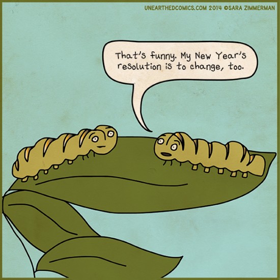 NEW Health caterpillar comic