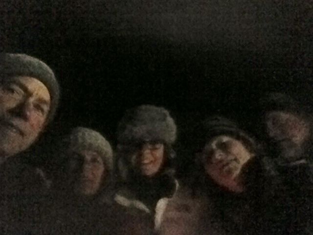 CATS Moonlight Hike Group Selfie