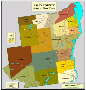 Essex County Map