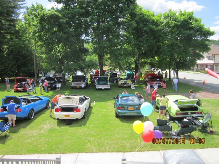 Visitors explore the Adirondack History Museum’s Annual Antique and Classic Car Show (Credit: Adirondack History Museum)