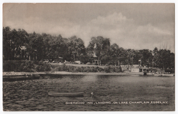 Sherwood Inn Waterfront Postcard