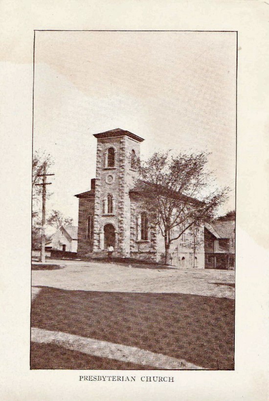 Essex Presbyterian Church (Credit: Essex Souvenir Letter)