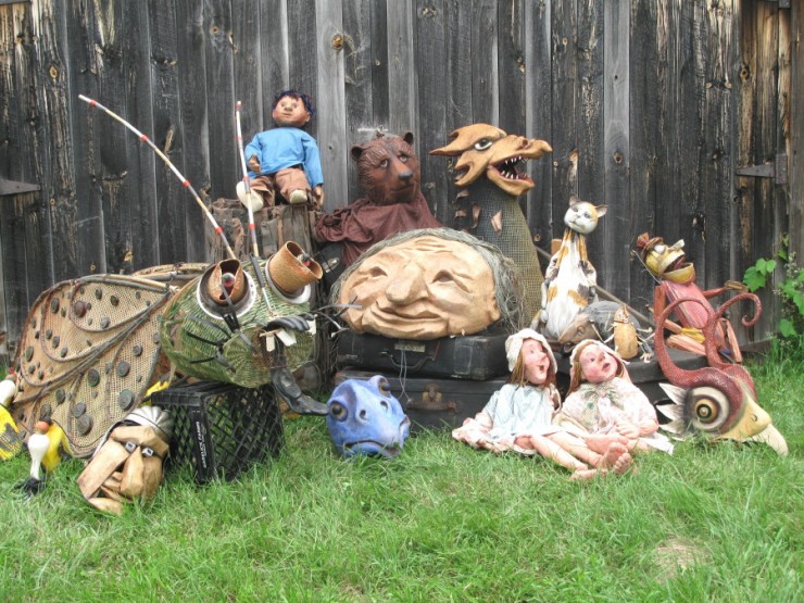 Puppets & Masks (Credit: Mettawee River Theatre Co.)
