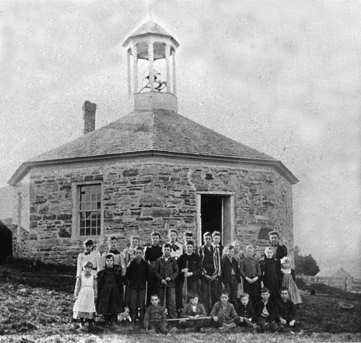 Boquet Octagonal School (Credit: Essex County Historical Society)