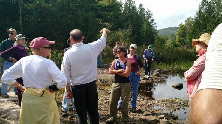 "On the Trail to the Monitor" hike with local historian Morris Glenn (Credit: CATS)