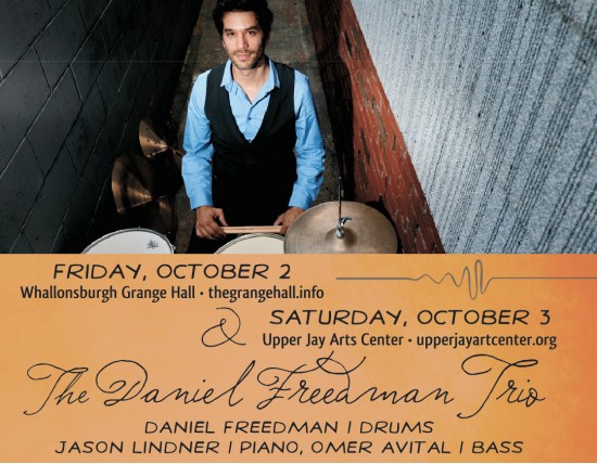 Daniel Freedman Trio Concert Flyer