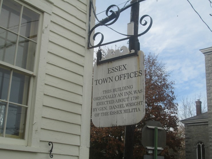 Essex Town Hall Sign