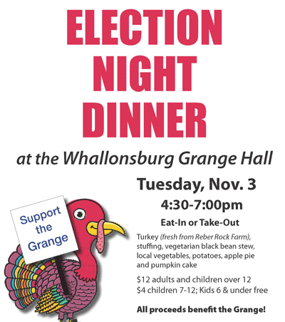 Grange Election Dinner 2015