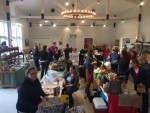 The Magic of Christmas in Essex 2015: Shoppers explore the vendor area in the CFES conference center
