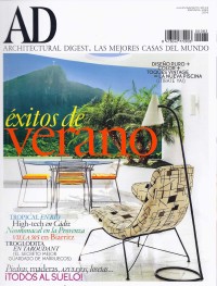 Architectural Digest, July/August 2013 (Spanish edition) - Cover