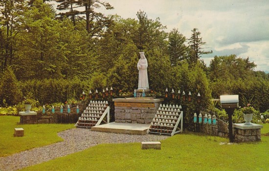 Vintage Postcard: Lady of Hope Shrine