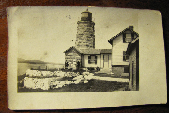 Vintage Postcard: Split Rock Lighthouse, Essex, NY