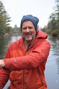 Gregg VanDeusen leading a canoeing trip for Northwaters & Langskib Wilderness Programs