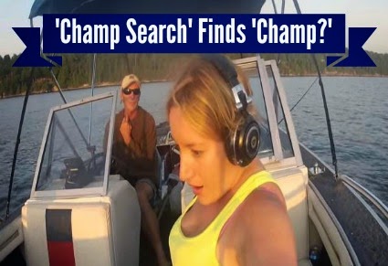 Champ hunters Katy Elizabeth & Dennis Hall in action on Lake Champlain