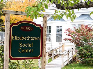 Elizabethtown Social Center Sign