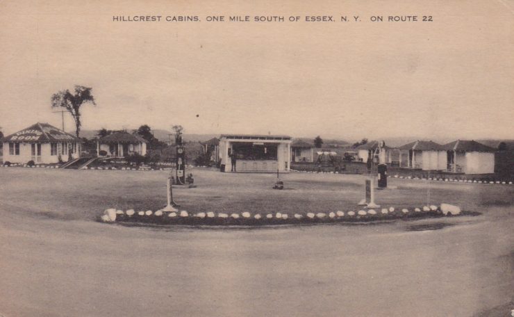 Vintage Postcard: Hillcrest Cabins