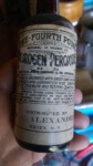 Vintage Artifact: Hydrogen Peroxide Bottle Distributed by W.C. Alexander of Essex, NY