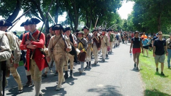 Fort Ticonderoga’s Defiance & Independence Battle Re-enactment will be presented July 23& 24 (Credit: Fort Ticonderoga)