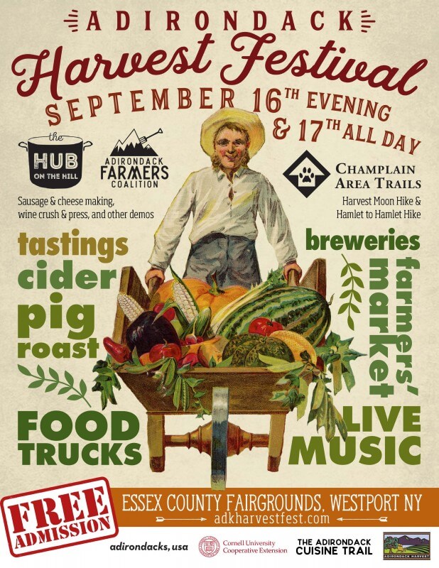 Adirondack Harvest Festival Poster