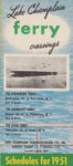 1951 Ferry Brochure (Back)