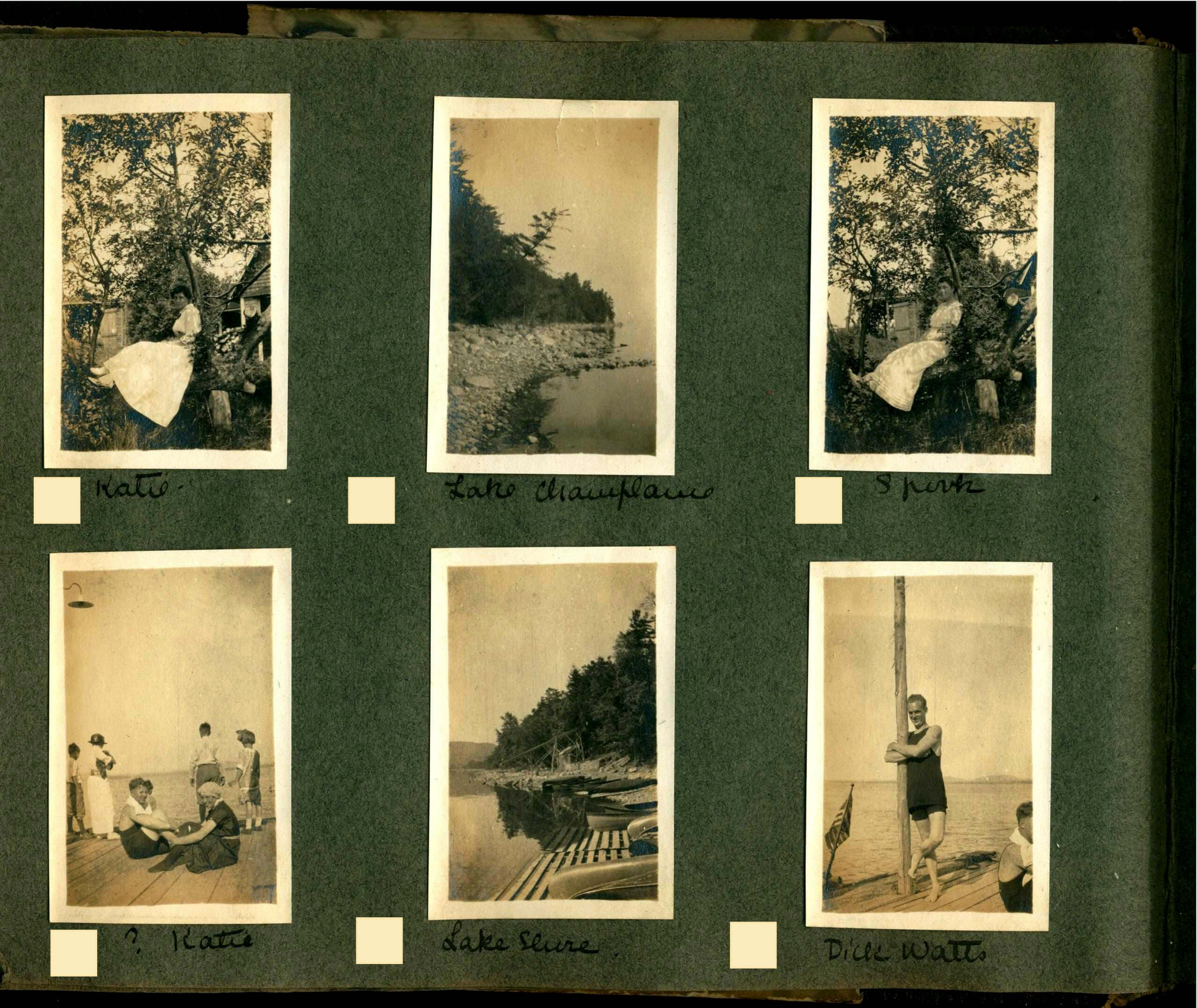 Photo Album circa 1915 Essex, NY -Page 14 of album (Shared by John Strangfeld)