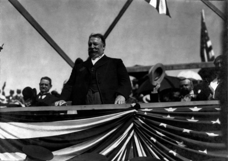 President Taft speaks at Fort Ticonderoga during his visit on July 6, 1909. Taft’s visit will be the topic of the Fort Fever Series program on Sunday, January 8, 2017, at 2:00 P.M. given by Director of Education Rich Strum. Admission is $10; free for Members of Fort Ticonderoga.