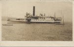 Vintage Postcard: Steamer Ticonderoga