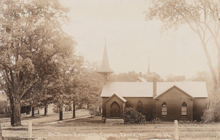 Vintage Postcard: St. John's Church