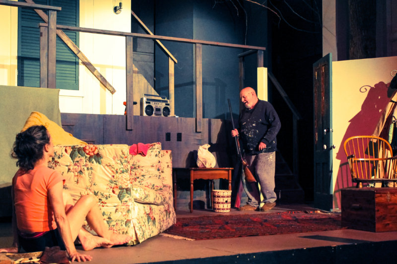 Martha Swan and Ted Cornell in The Birds, by Conor McPherson