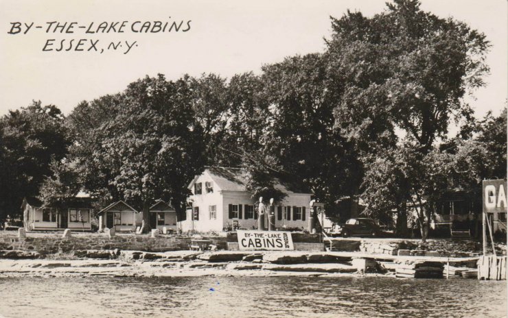 Vintage Photo: By the Lake Cabins, Essex, NYVintage Photo: By the Lake Cabins, Essex, NY