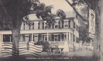 Vintage Postcard: Sherwood Inn