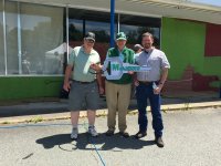 Makeboro Celebrates Fix- It Day and "Handing Over the Keys" (Source: Beverly Eichenlaub)