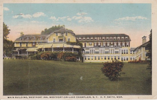 Vintage Postcard: Westport Inn