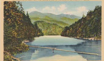 Vintage Postcard: Mt. McIntyre