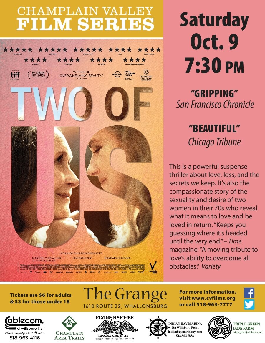 Two of Us -Grange Film Flyer