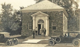 Original Essex County National Bank building in Willsboro, NY.